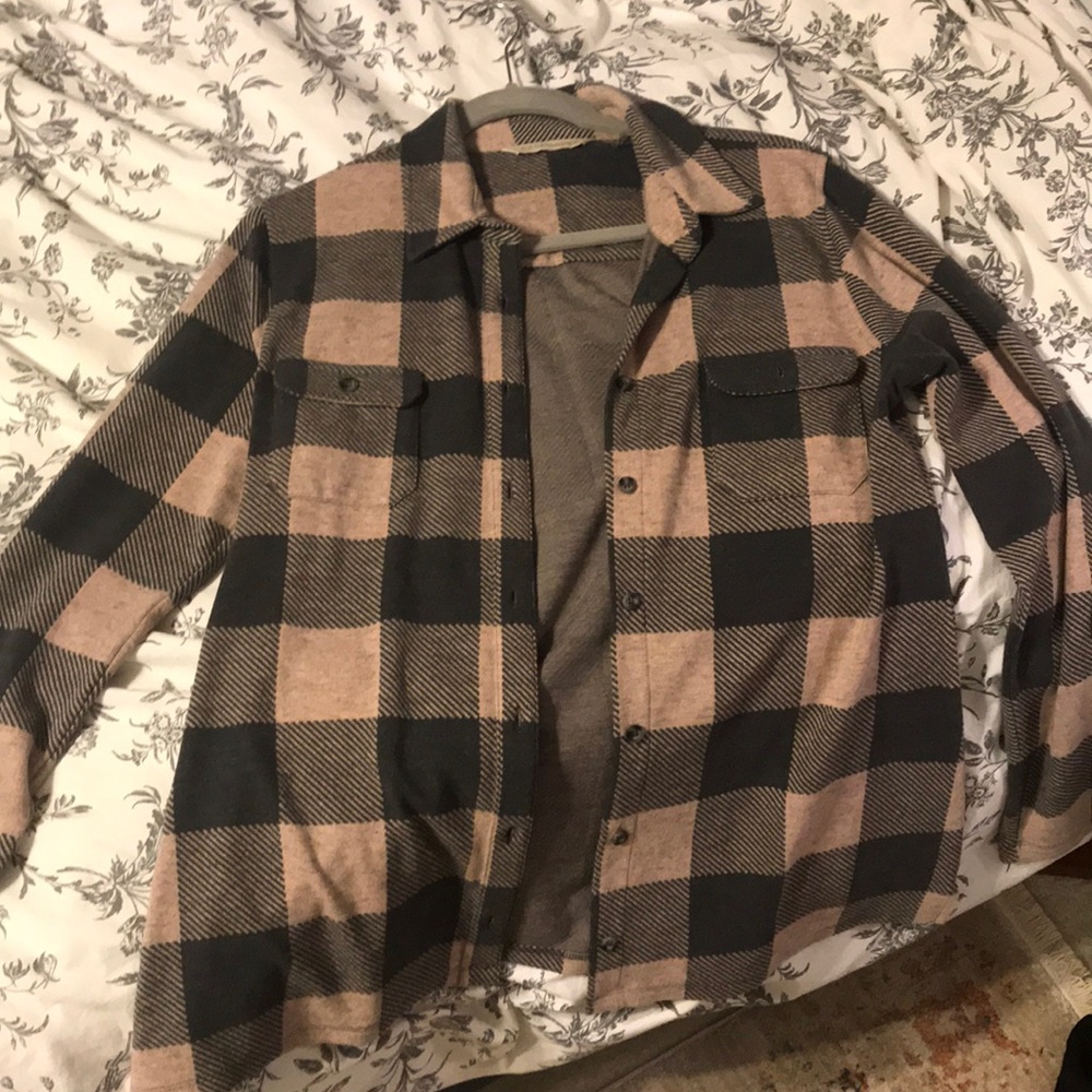 Buffalo check sweater